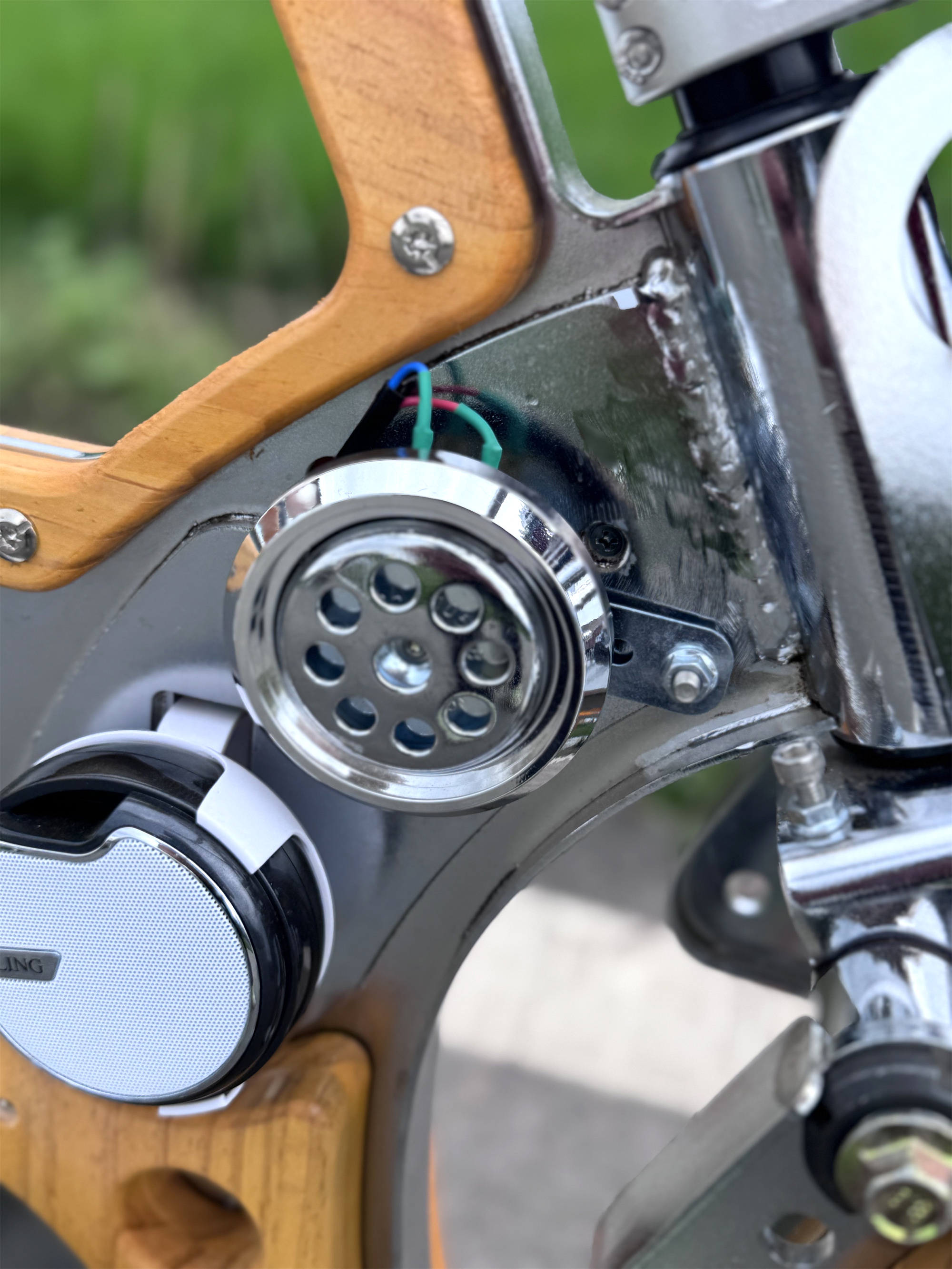 Chrome Ebike Stretch Steampunk